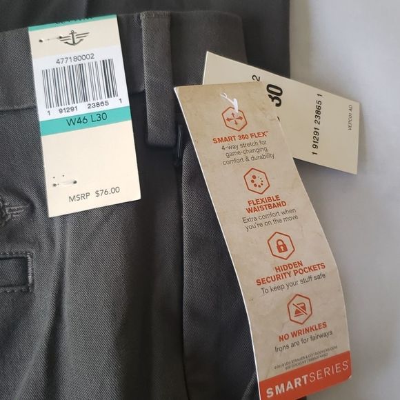 NWT - Dockers Big & Tall Classic-Fit Workday Pants - Picture 5 of 8